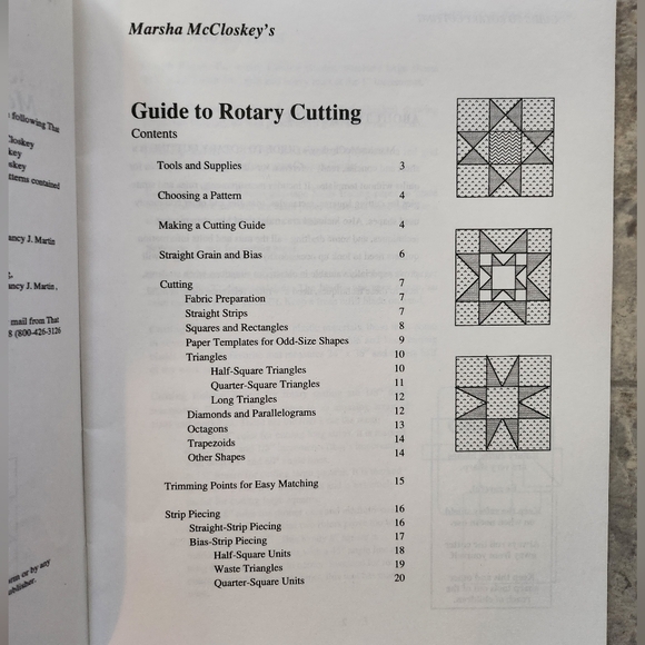 Guide to Rotary Cuttings Marsha McCloskey's - Picture 3 of 7